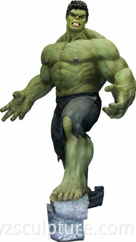 Fiberglass Hulk Sculpture